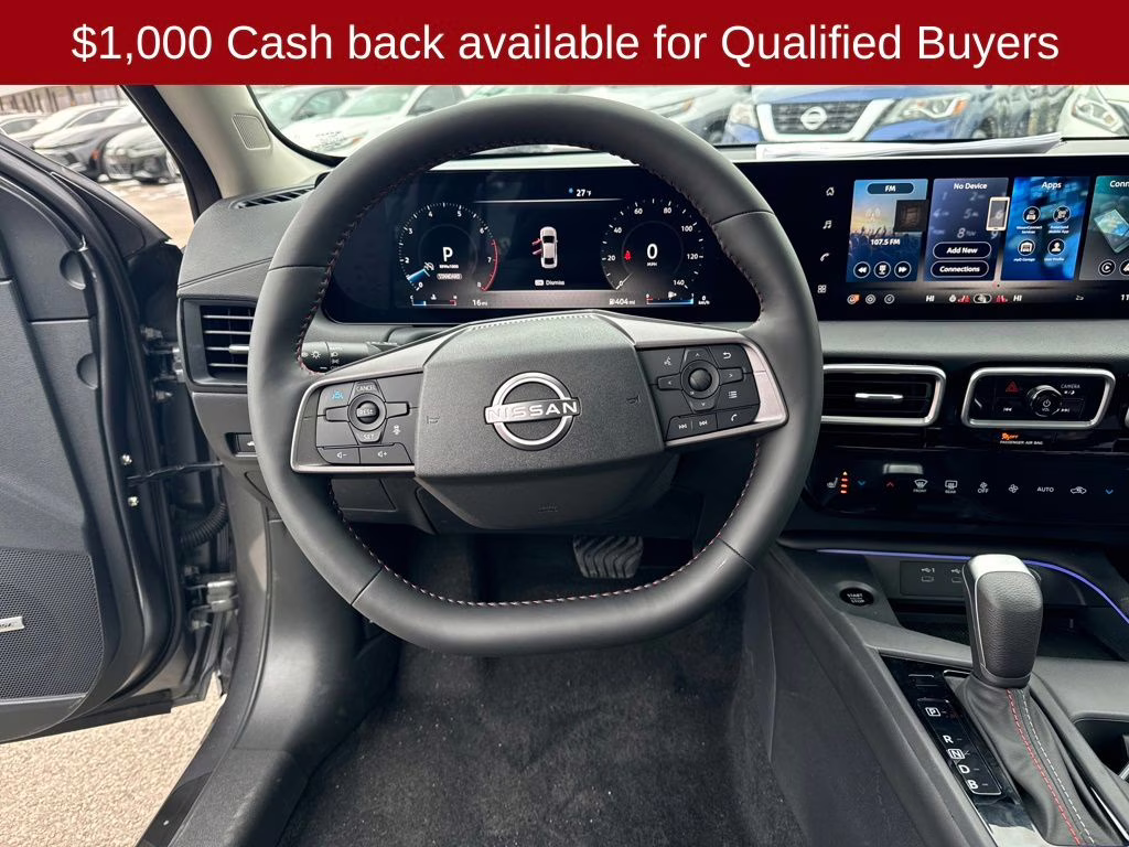 2026 Gun Metallic Nissan Sentra SR FWD Sedan