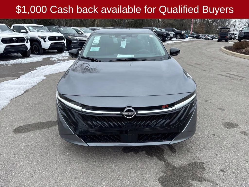 2026 Gun Metallic Nissan Sentra SR FWD Sedan