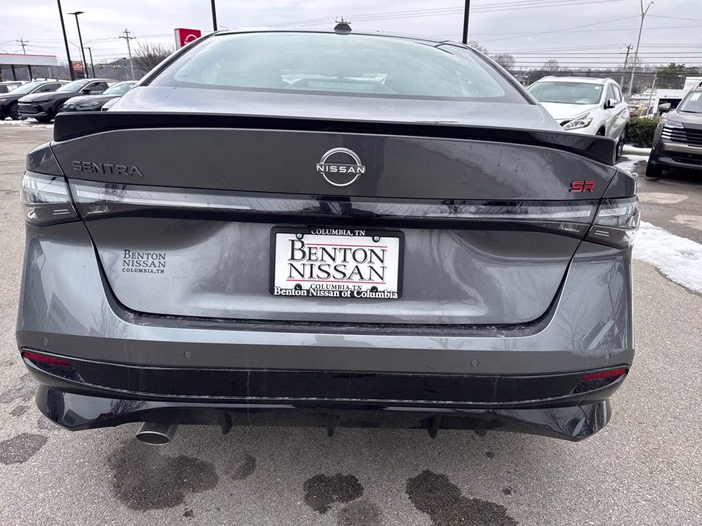 2026 Gun Metallic Nissan Sentra SR FWD Sedan
