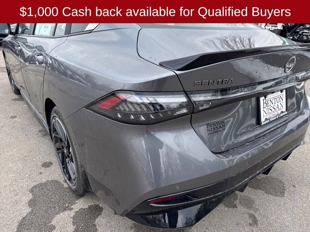 2026 Gun Metallic Nissan Sentra SR FWD Sedan