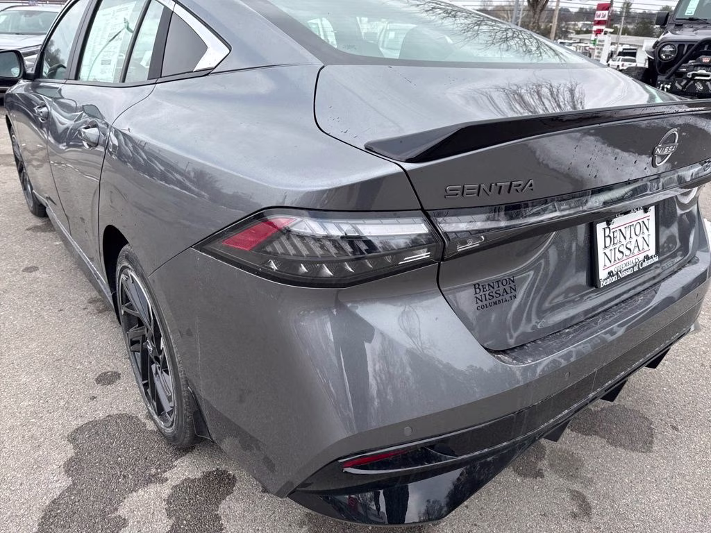 2026 Gun Metallic Nissan Sentra SR FWD Sedan
