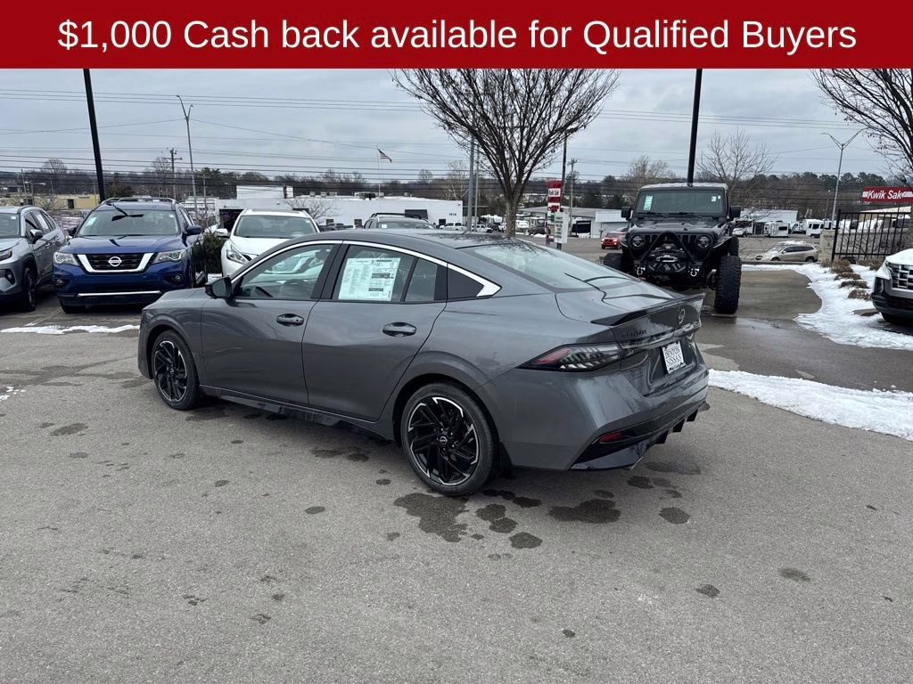 2026 Gun Metallic Nissan Sentra SR FWD Sedan