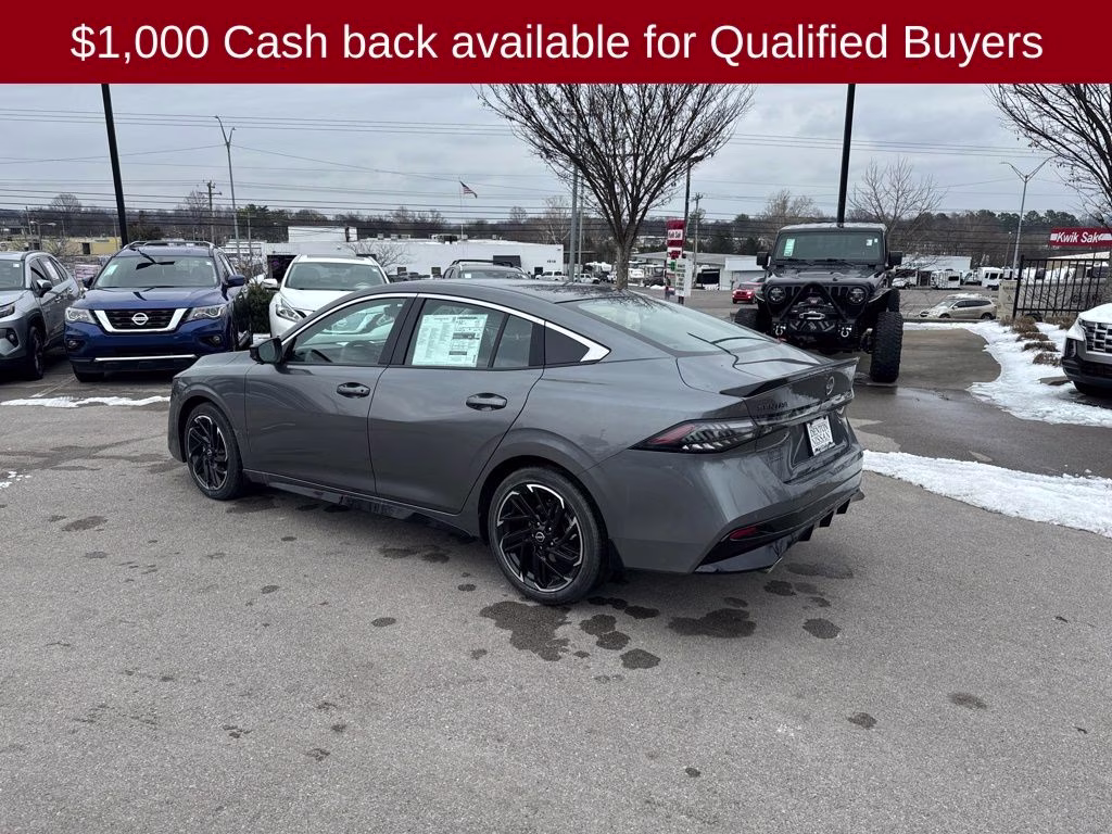 2026 Gun Metallic Nissan Sentra SR FWD Sedan