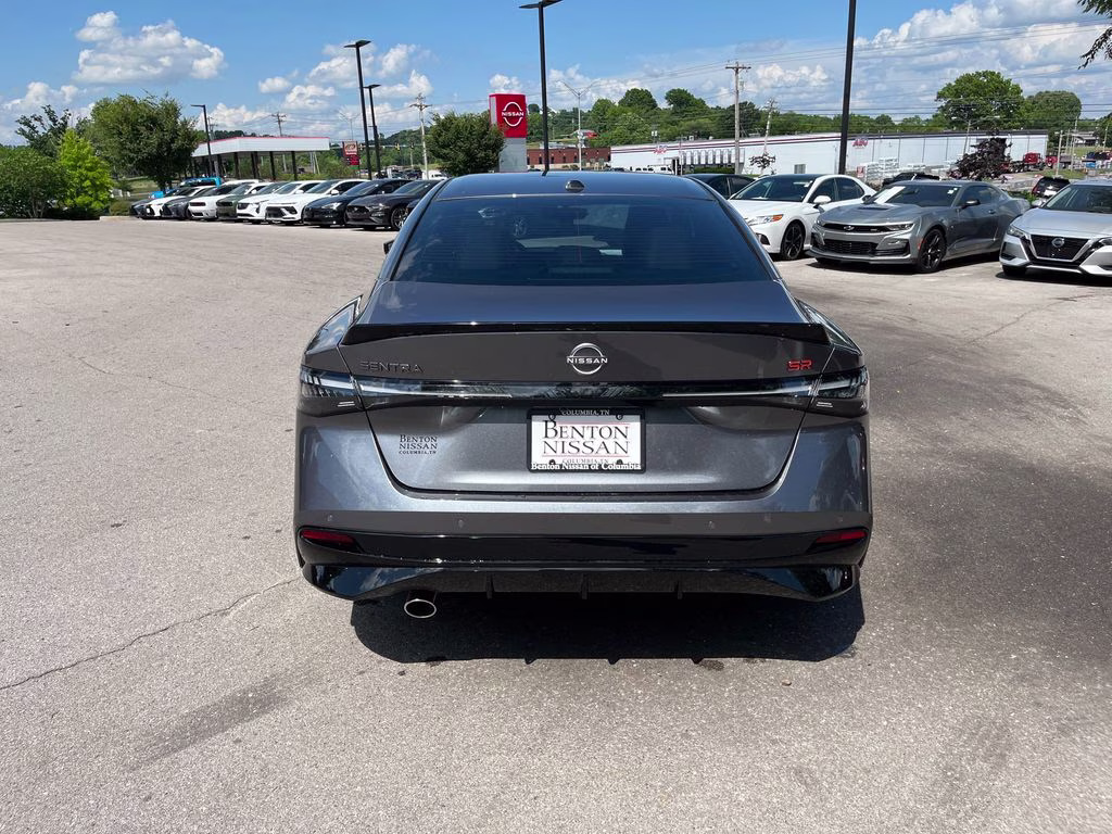 2026 Gun Metallic Nissan Sentra SR FWD Sedan