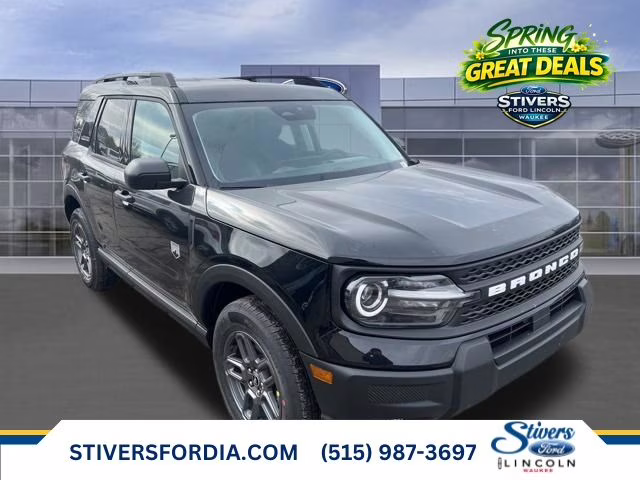 2026 Shadow Black Ford Bronco Sport Big Bend 4X4 SUV