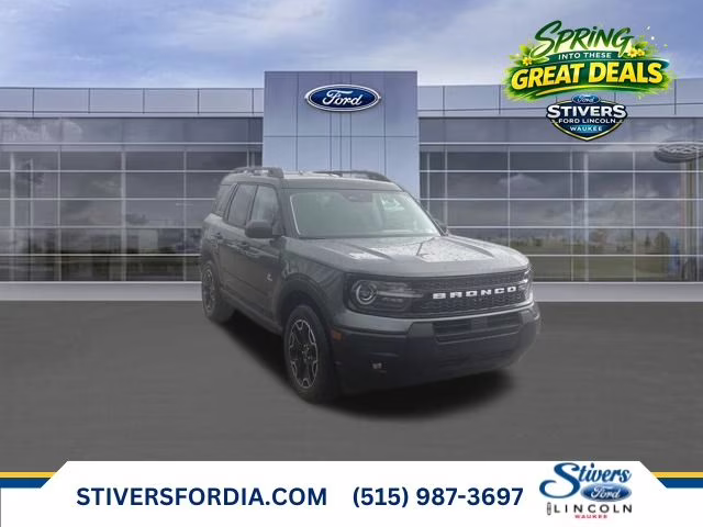 2026 Carbonized Gray Metallic Ford Bronco Sport Outer Banks 4X4 SUV