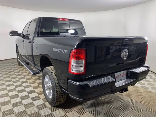 2021 Diamond Black Crystal Pearlcoat Ram 3500 Big Horn 4X4 Truck