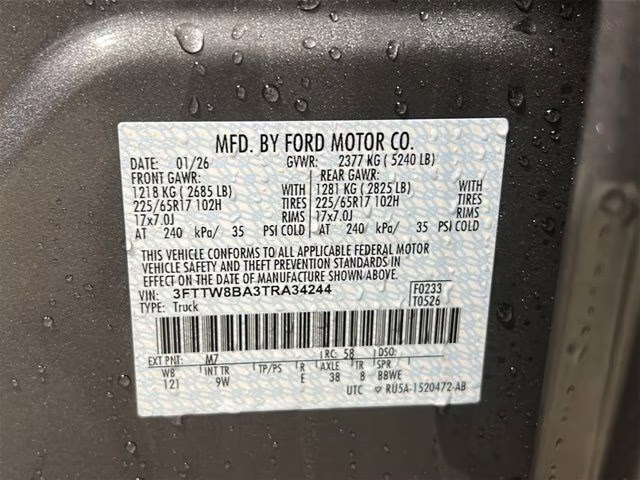 2026 Carbonized Gray Metallic Ford Maverick XL AWD Truck