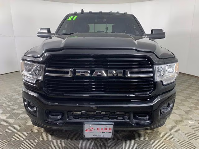 2021 Diamond Black Crystal Pearlcoat Ram 3500 Big Horn 4X4 Truck