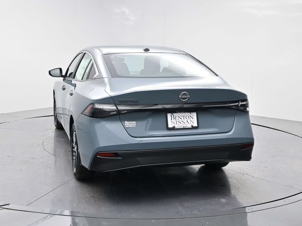 2026 Atlantic Gray Metallic Nissan Sentra SV FWD Sedan