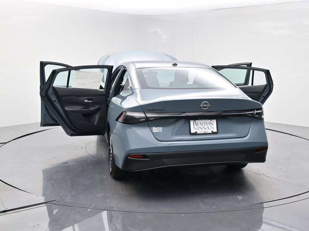 2026 Atlantic Gray Metallic Nissan Sentra SV FWD Sedan