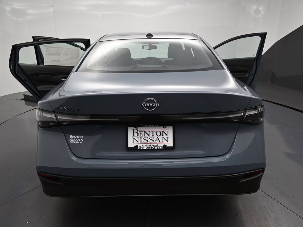 2026 Atlantic Gray Metallic Nissan Sentra SV FWD Sedan