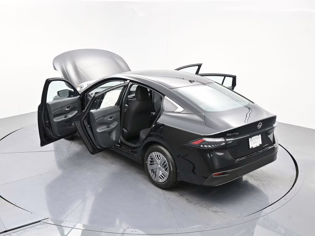 2026 Super Black Nissan Sentra S FWD Sedan
