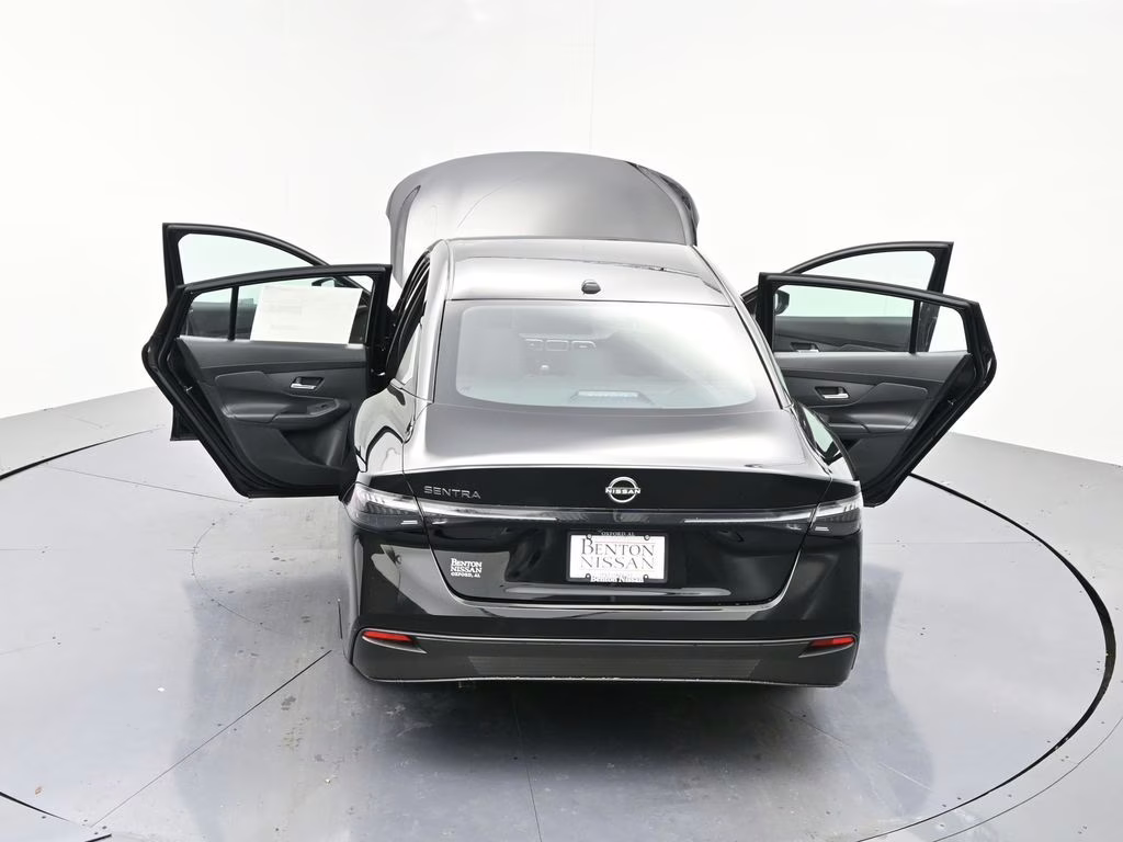 2026 Super Black Nissan Sentra S FWD Sedan