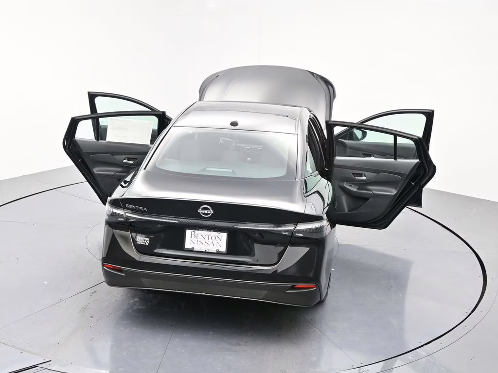 2026 Super Black Nissan Sentra S FWD Sedan