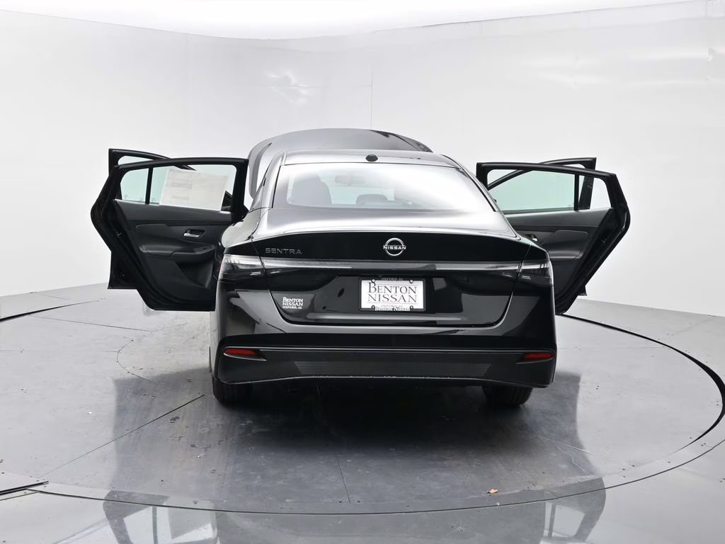2026 Super Black Nissan Sentra S FWD Sedan