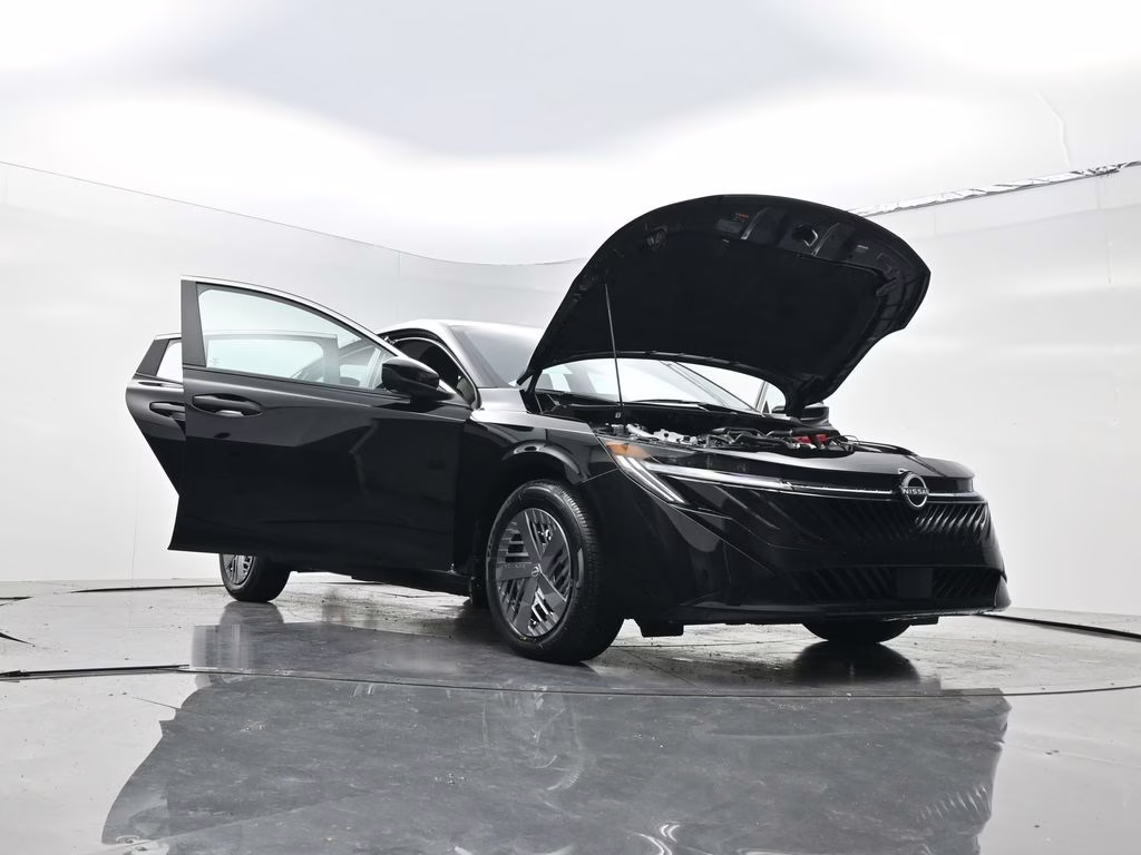 2026 Super Black Nissan Sentra S FWD Sedan