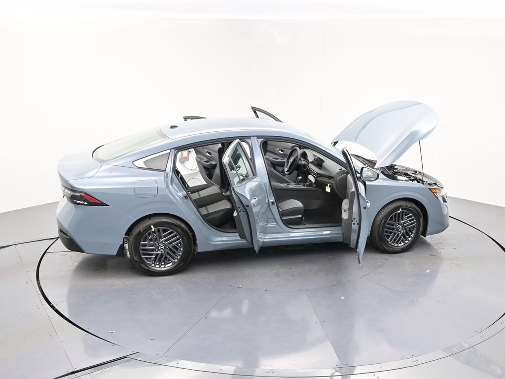 2026 Atlantic Gray Metallic Nissan Sentra SV FWD Sedan