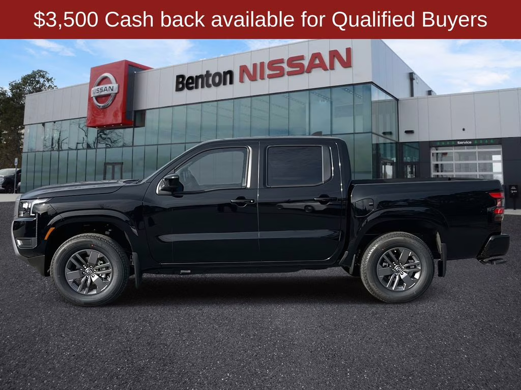 2026 Super Black Nissan Frontier SV 4X4 Truck