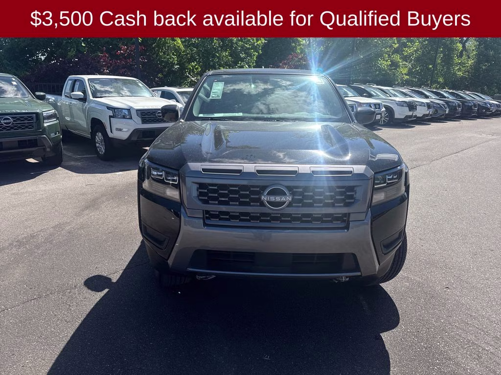 2026 Super Black Nissan Frontier SV 4X4 Truck