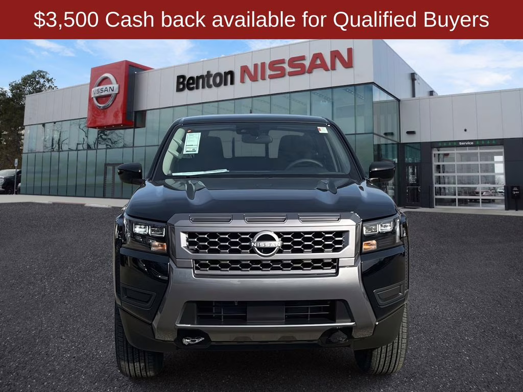 2026 Super Black Nissan Frontier SV 4X4 Truck