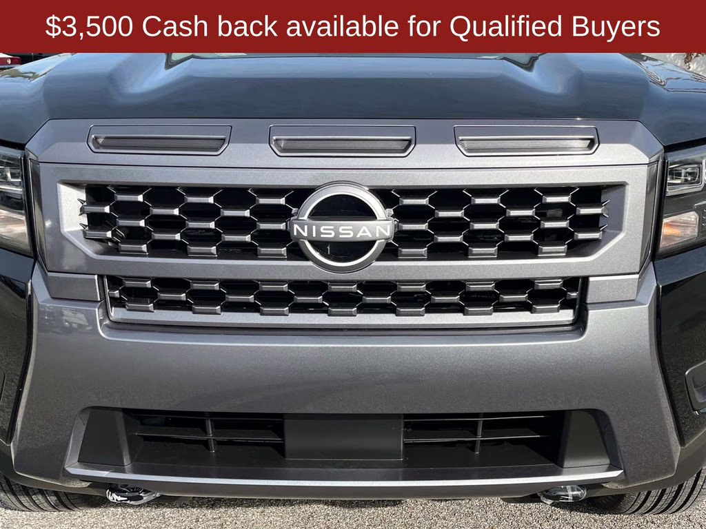 2026 Super Black Nissan Frontier SV 4X4 Truck