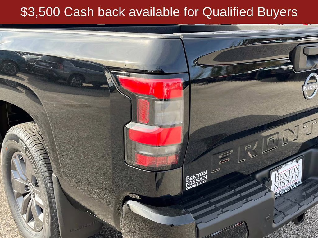 2026 Super Black Nissan Frontier SV 4X4 Truck