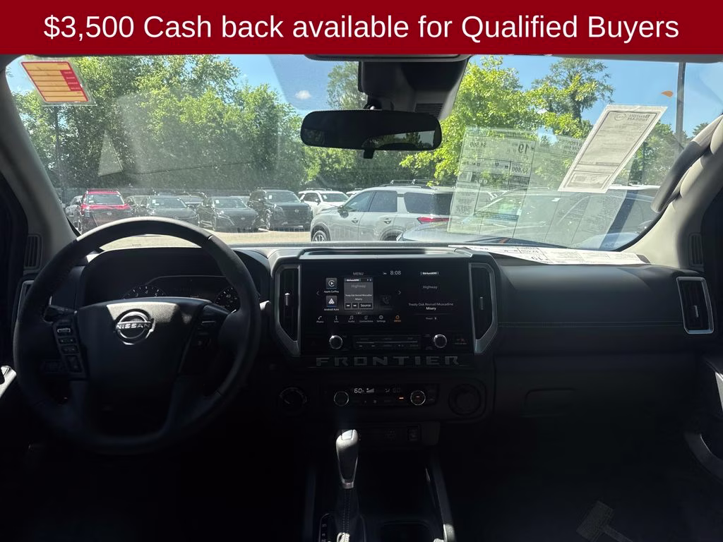 2026 Super Black Nissan Frontier SV 4X4 Truck