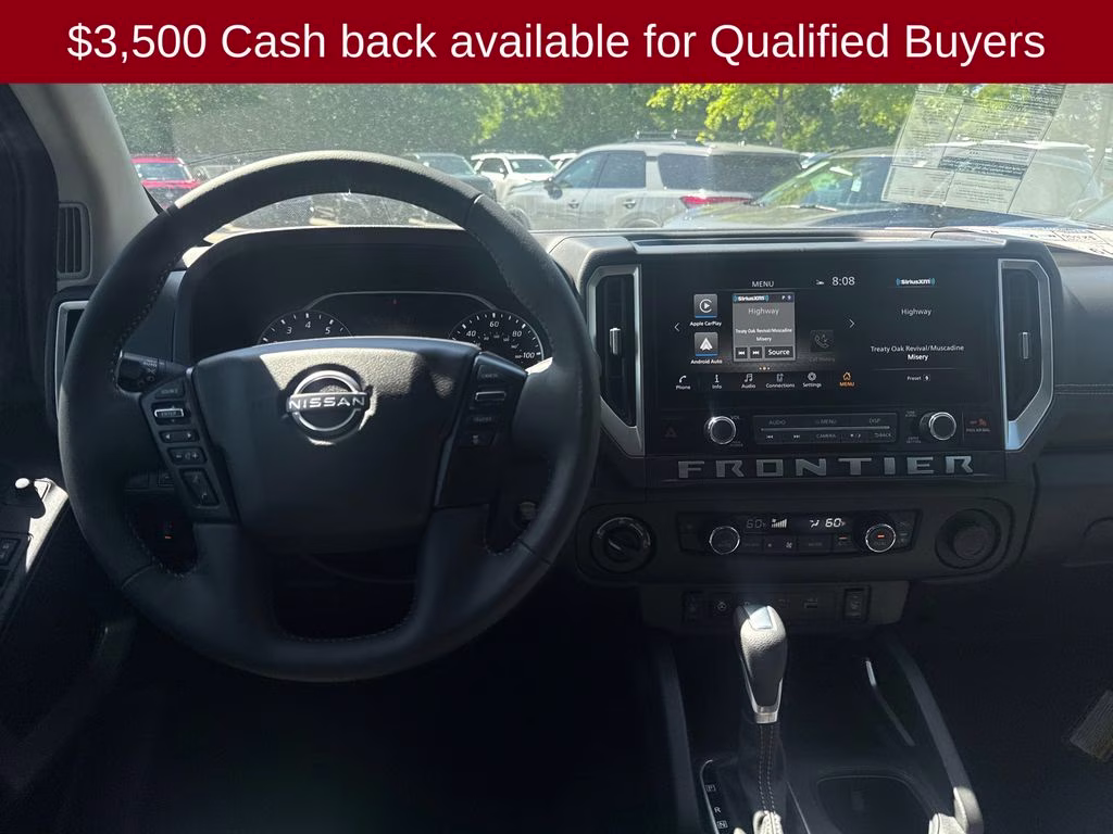 2026 Super Black Nissan Frontier SV 4X4 Truck