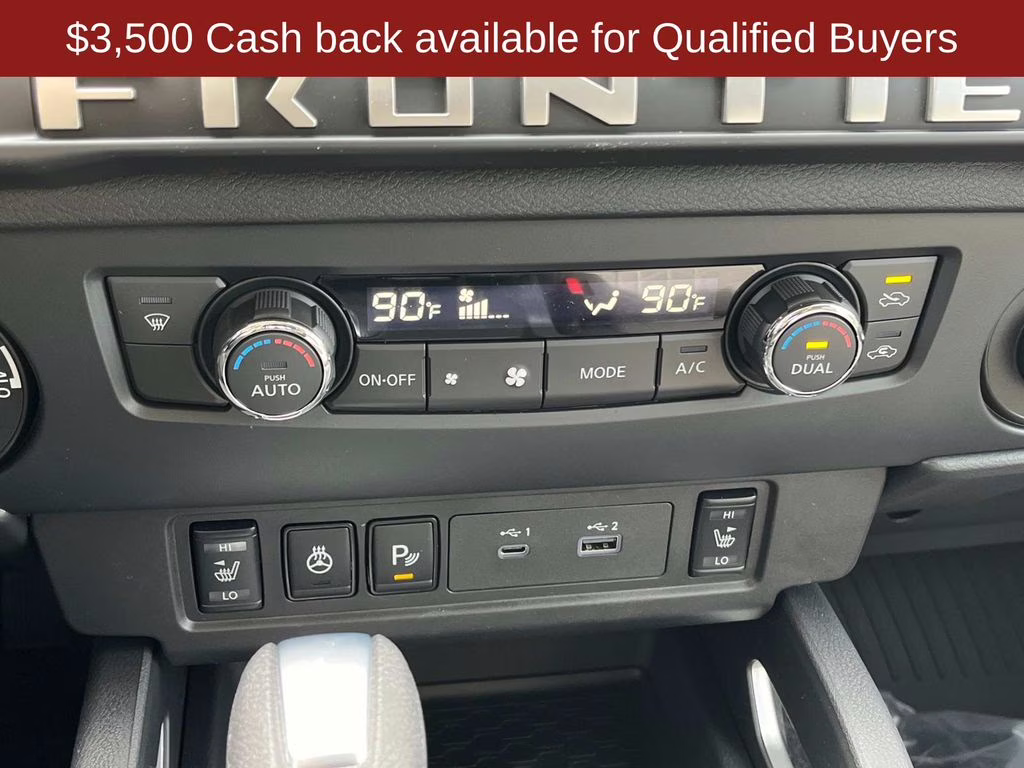 2026 Super Black Nissan Frontier SV 4X4 Truck