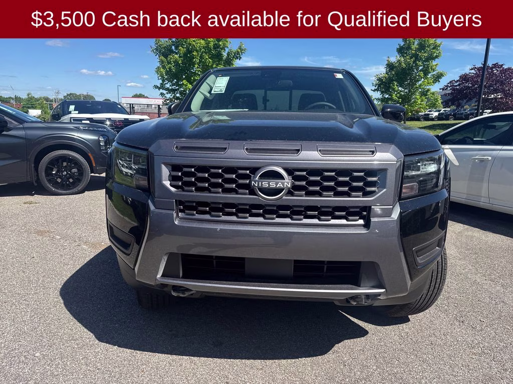 2026 Super Black Nissan Frontier SV 4X4 Truck
