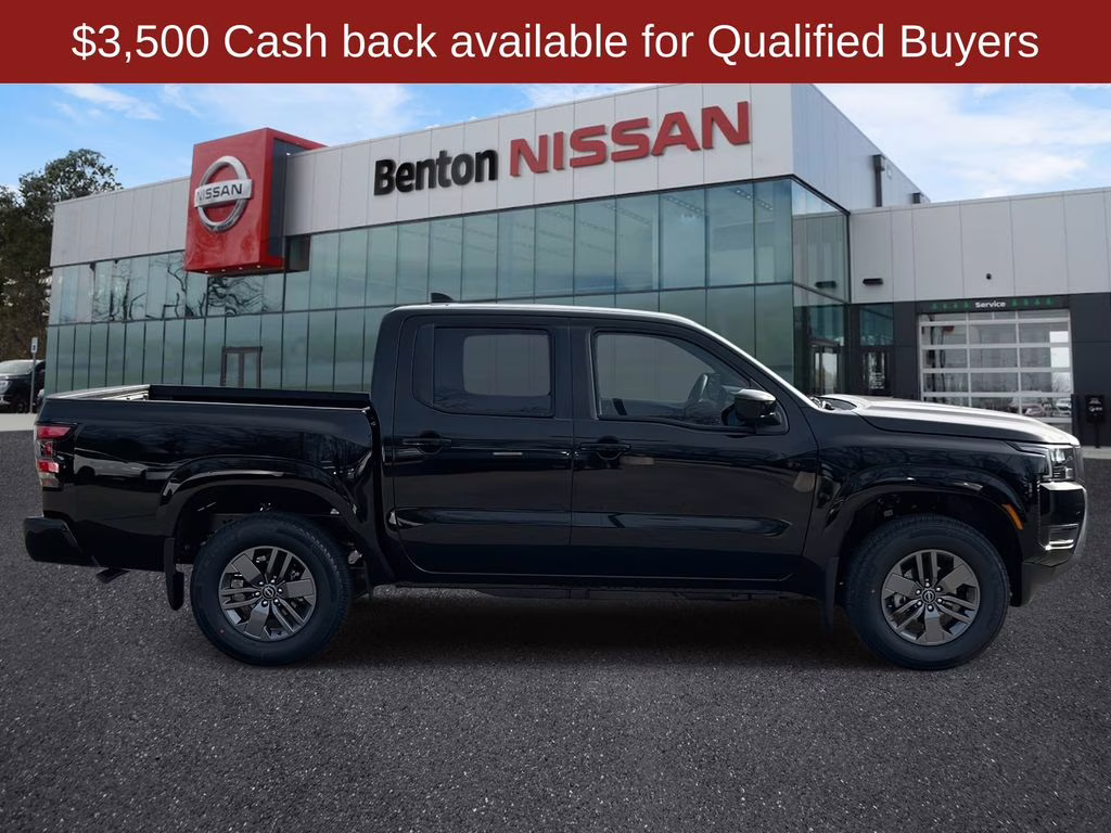 2026 Super Black Nissan Frontier SV 4X4 Truck