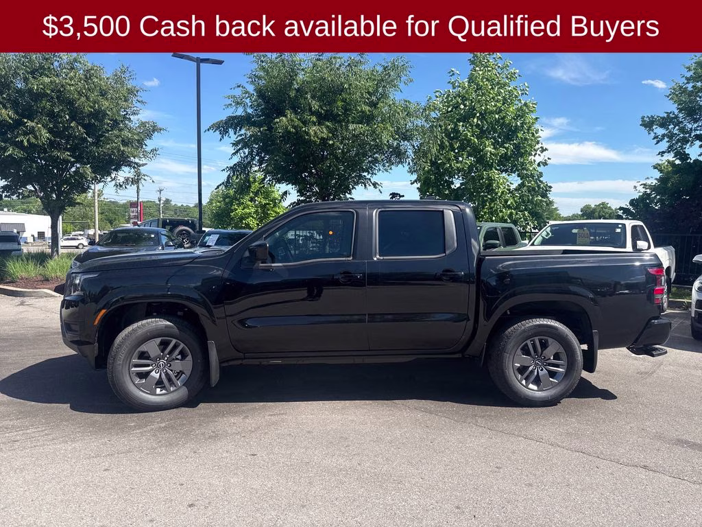 2026 Super Black Nissan Frontier SV 4X4 Truck