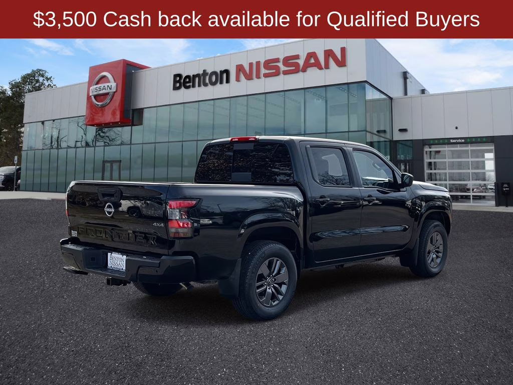 2026 Super Black Nissan Frontier SV 4X4 Truck