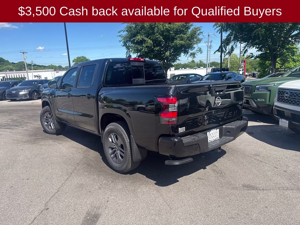 2026 Super Black Nissan Frontier SV 4X4 Truck