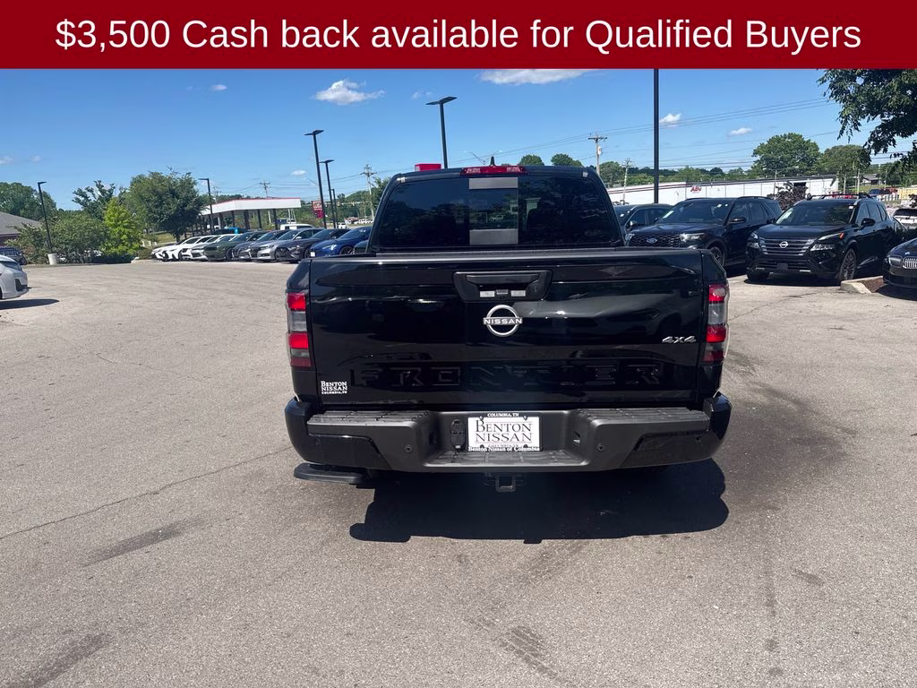 2026 Super Black Nissan Frontier SV 4X4 Truck