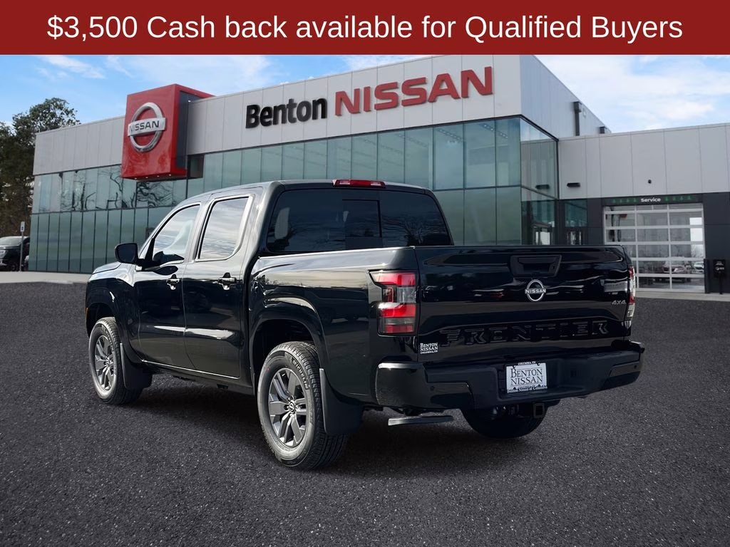 2026 Super Black Nissan Frontier SV 4X4 Truck