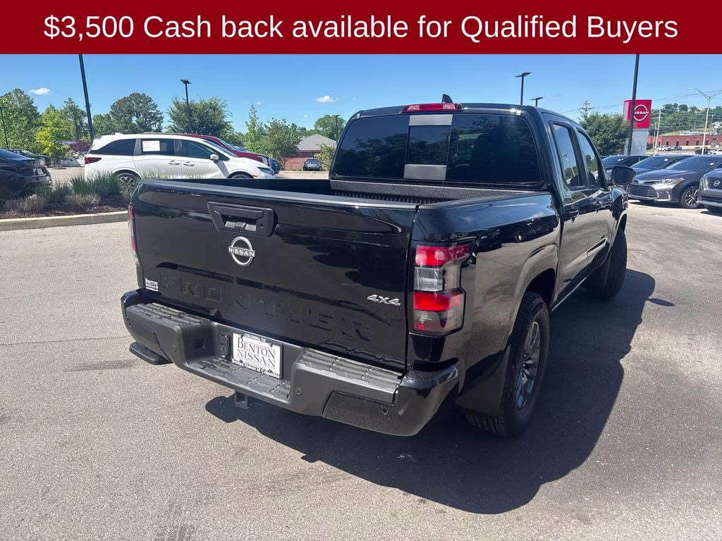 2026 Super Black Nissan Frontier SV 4X4 Truck