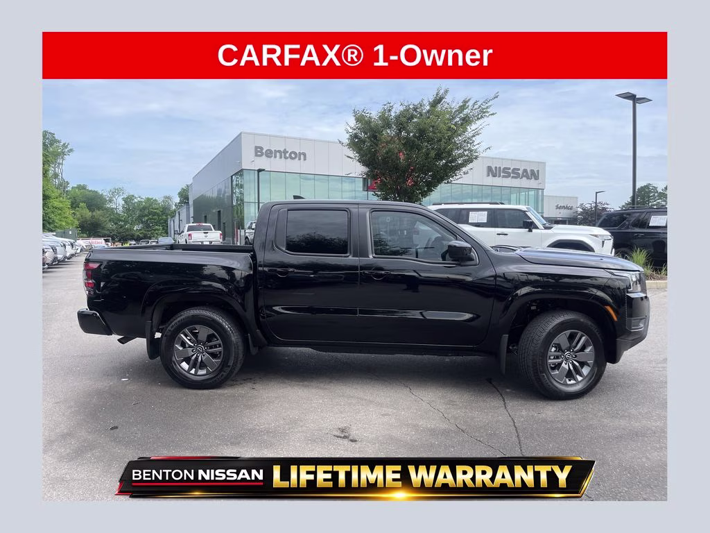 2026 Super Black Nissan Frontier SV 4X4 Truck