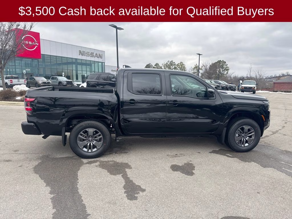 2026 Super Black Nissan Frontier SV 4X4 Truck
