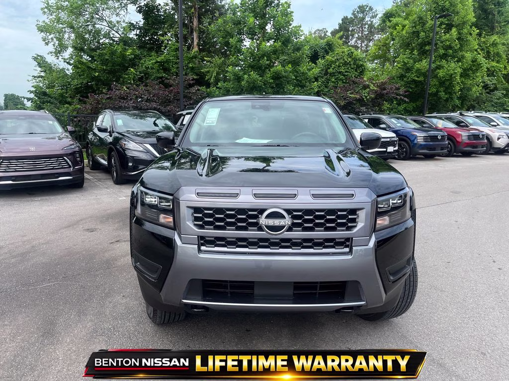 2026 Super Black Nissan Frontier SV 4X4 Truck