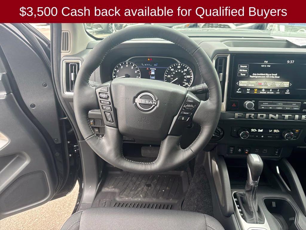 2026 Super Black Nissan Frontier SV 4X4 Truck