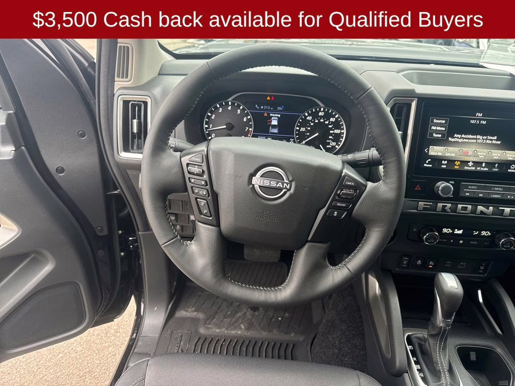 2026 Super Black Nissan Frontier SV 4X4 Truck