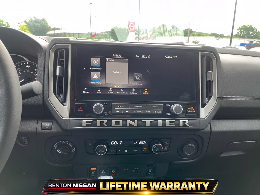 2026 Super Black Nissan Frontier SV 4X4 Truck