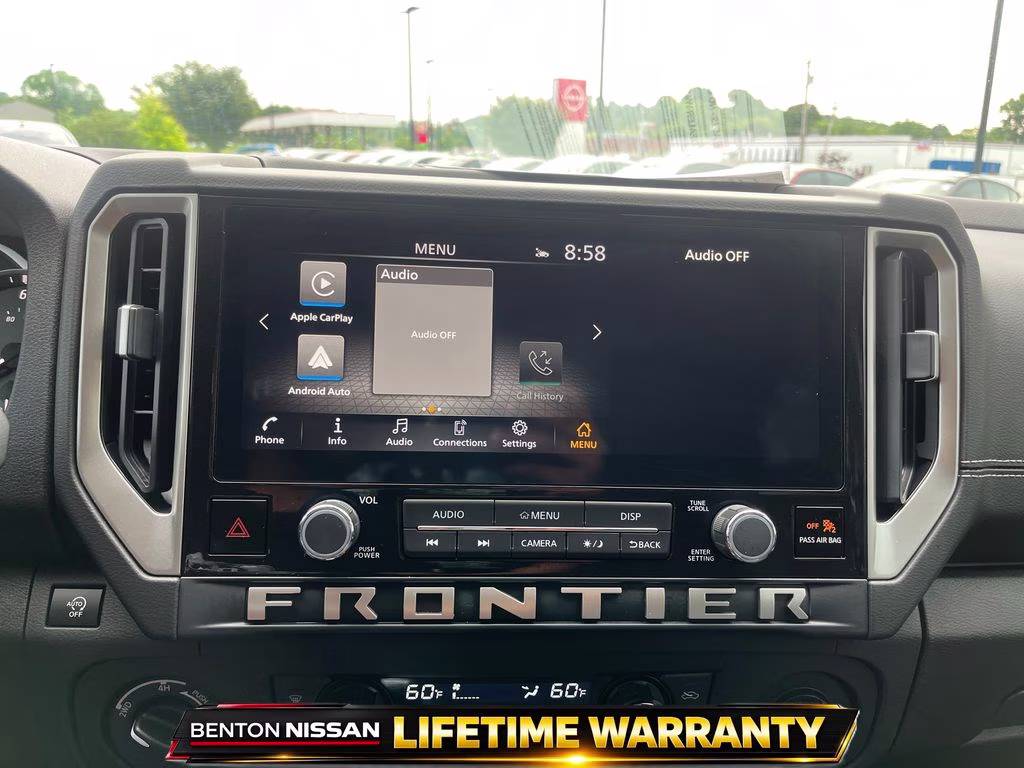 2026 Super Black Nissan Frontier SV 4X4 Truck