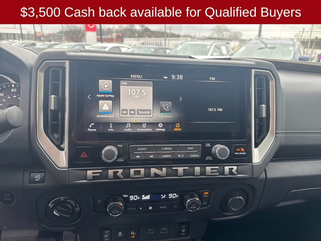 2026 Super Black Nissan Frontier SV 4X4 Truck