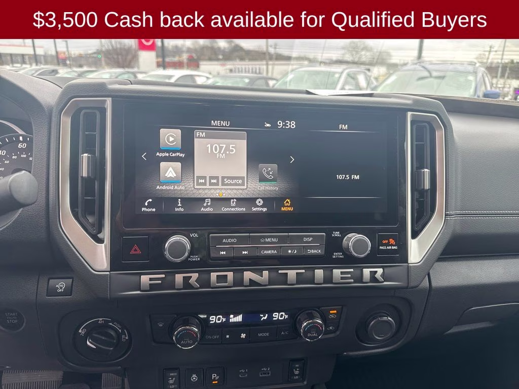 2026 Super Black Nissan Frontier SV 4X4 Truck