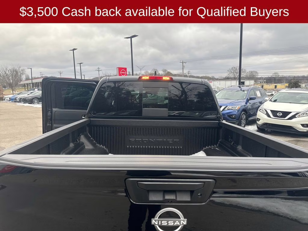 2026 Super Black Nissan Frontier SV 4X4 Truck