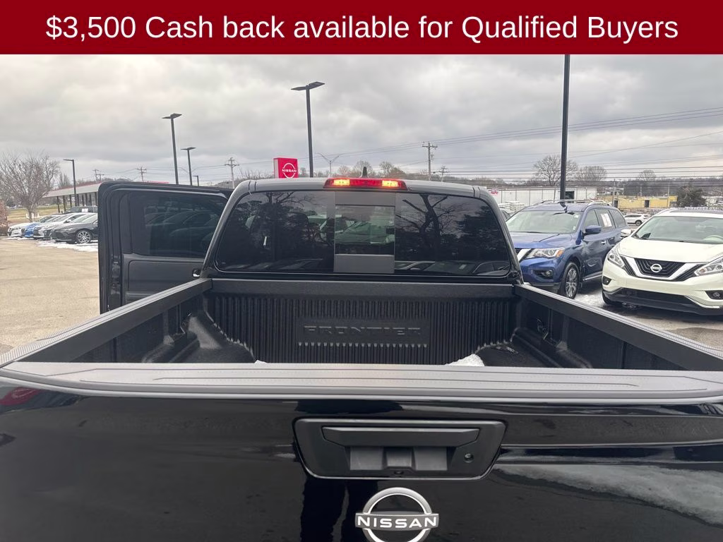 2026 Super Black Nissan Frontier SV 4X4 Truck