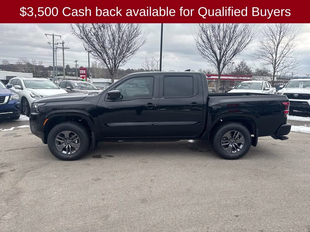 2026 Super Black Nissan Frontier SV 4X4 Truck